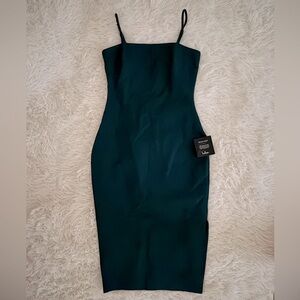 Lulus Women’s Paulina Forrest Green Dress Size S NWT